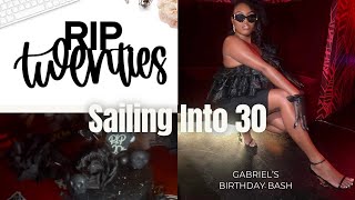 GABRIEL’S DEATH TO MY TWENTIES BIRTHDAY BASH BOAT PARTY amp MORE [upl. by Yeltrab]