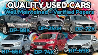 SECOND USED CARS  Listahan ng mga Segunda Manong Sasakyan  Bentahan ng Pilipinas [upl. by Capps716]