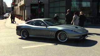 Ferrari 550 Maranello w Capristo Exhaustsystem Sound  1080p HD [upl. by Aphra115]