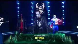 AEW Revolution 2024  Sting Entrance With Sons Dressed As Surfer amp Wolfpac Sting To Seek amp Destroy [upl. by Maure]