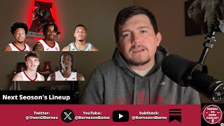 Who Will Start for Alabama Basketball in 20245 [upl. by Krum]