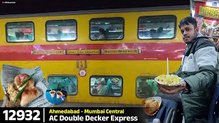 Fastest Double Decker Train 12932  Ahmedabad to Mumbai Journey  All About India [upl. by Ydennek]