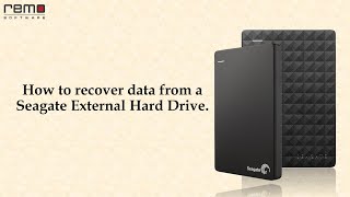 How to recover data from a Seagate External Hard Drive [upl. by Alina]