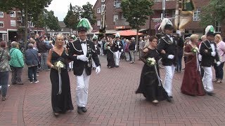 Schützenfest 2019 in Emsdetten  Dorfbauern bei der Ringpolonaise [upl. by Ravaj]