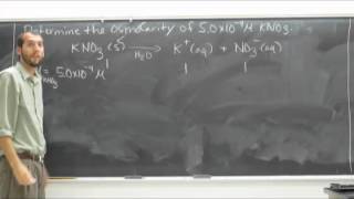 Determine the Osmolarity of a Potassium Nitrate KNO3 Solution [upl. by Japeth137]