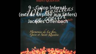 Orchestre dHarmonie de SaintQuentin 02 9  Galop Infernal extrde Orphée aux Enfers 200108 [upl. by Wickham]