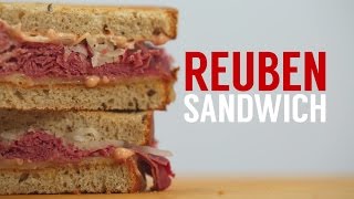 How to Make a Classic Reuben Sandwich  Sandwich School [upl. by Farl]