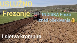 Agriona 185 Zetor 5011 BOMET Indiska Freza Roto Tiller [upl. by Enamrahs284]