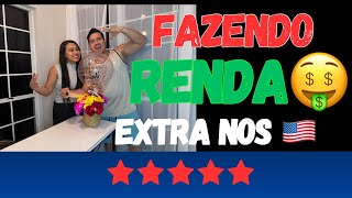 🤑FAZENDO RENDA EXTRA NOS ESTADOS UNIDOS 🇺🇸 [upl. by Aihsyn]