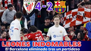 EL ATHLETIC CLUB TUMBA AL BARCELONA EN UNA NOCHE ÉPICA LO DE LAMINE YAMAL LOS WILLIAMS Y MÁS [upl. by Emmanuel]