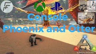 ARK Survival Evolved How to spawn Phoenix and Otter ON CONSOLE [upl. by Jadd]