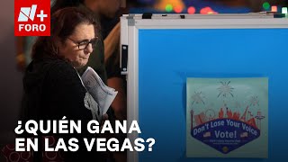 Las Vegas dividida Encuestas revelan tendencias entre Kamala Harris y Donald Trump  Las Noticias [upl. by Hgielek218]