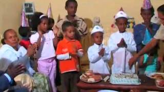 HAPPY BIRTHDAY SONGሩሑስ በዓል ልደትmp4 [upl. by Sugna]