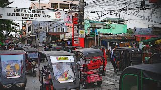 Philippines Caloocan City Barangay 35 Maypajo electric tricycle ride [upl. by Ynnam]