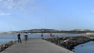 Espigón del Puerto de Guardamar del Segura Alicante [upl. by Aneras]