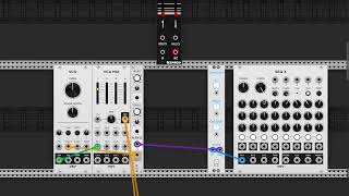 VCV Rack how to portamento slew limiter pitch glide tutorial [upl. by Candace]