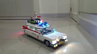 Lego 10274 Ecto 1 with Motorization and LightSound kit [upl. by Pierrette]