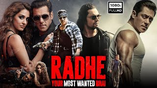 Radhe Full Movie Salman Khan  Disha Patani  Randeep Hooda  Jackie Shroff 1080p HD Facts amp Review [upl. by Jerol]