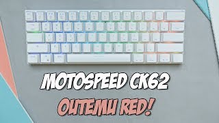 Motospeed CK62 Mechanical Keyboard Review  Layer FIX [upl. by Eaver]