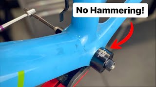 The Best Way To Remove Pressfit Bottom Brackets [upl. by Kimberlee]