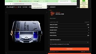 How to redeem Crystal pack from Planet ix [upl. by Gombach]