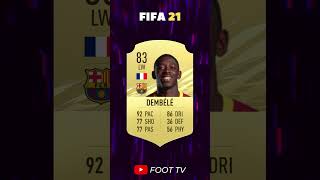 DEMBÉLÉ FIFA EVOLUTION 🇫🇷🤪😢 [upl. by Eirena]