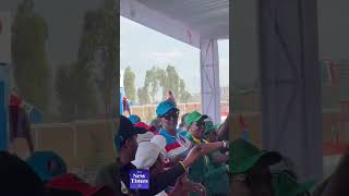 Jeannette Kagame dancing to patriotic songs with RPF supporters as campaign rally in Nyamagabe [upl. by Flavio]