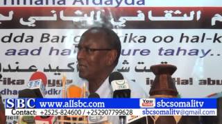 BOOSASO ABWAAN AXMED FAARAX IDAAJAA OO KA HADLAY HEERKA DHAQANKA IYO SUGAANTA SOMALIDA [upl. by Tayler]