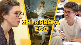 2 heures de cours de lettres et philosophie en prépa [upl. by Nairadal]