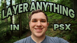 Layer Anything In A Photo PhotoScape X Tutorial [upl. by Yt]