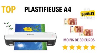 Top meilleure Plastifieuse papiers moins de 30 euros [upl. by Yellas]