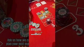 POV 500 buy in D Lucky Baccarat Experience in Las Vegas vegas casino [upl. by Rehpotsihrc]