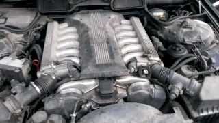 BMW 750iL e38  V12 engine run [upl. by Siulegroj108]