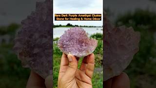 Beautiful 500g Purple Amethyst Cluster Stone – 10cm of Natural Elegance for Just 2800 Rupees [upl. by Sydel]