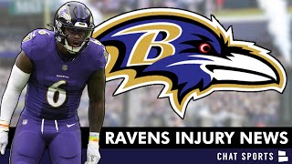 MAJOR Baltimore Ravens Injury News On Patrick Quen Kyle Hamilton amp Marlon Humphrey [upl. by Alil806]