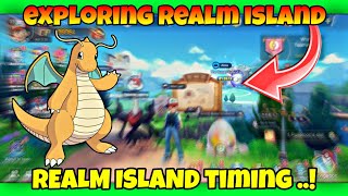 EXPLORING REALM ISLAND in POKEVERSE WORLD pokeverse [upl. by Nnaycart63]