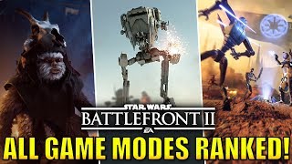 All Game Modes Ranked from Worst to Best Updated  Star Wars Battlefront 2 [upl. by Arrais995]