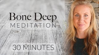 30 Minute Bone Deep Breathing Meditation and Fullbody Relaxation [upl. by Franciscka377]