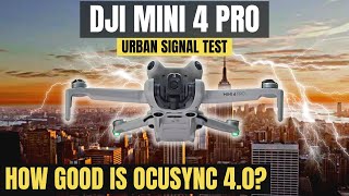 DJI Mini 4 Pro Ultimate Urban Signal Test v Mini 2 amp Mini 3 Pro [upl. by Plerre979]