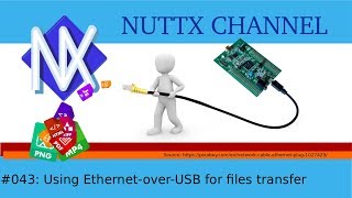 043 Using EthernetoverUSB for files transfer [upl. by Yderf590]