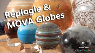 Replogle 12quot Globes and MOVA 45quot Rotating Globes review [upl. by Templas529]