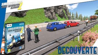 🚔👮 Autobahn Police Simulator 2  Découverte et première intervention [upl. by Huntley]