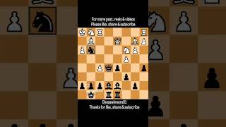 Chess tricks Combination smoother mate [upl. by Anilec461]