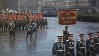 Soviet Army Victory Parade 1945 in Color Парад Победы [upl. by Munshi]