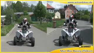 Quad Atv Egl Mad Max 250 cc Racing von Actionbikes [upl. by Row]