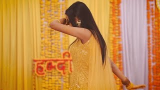 Haldi Dance Performance by Brides Team  Radha  Deewangi  Tumse Milke Dil Ka  Lucknow  2022 [upl. by Notsirhc]