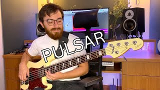 Mark Lettieri  Pulsar Bass Cover [upl. by Arualana198]