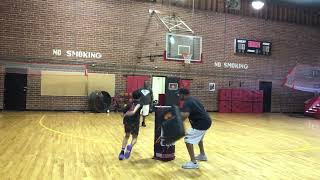 ELITE BASKETBALL TRAINING  DAT 11224 TRANSITION WORK 6 [upl. by Kyla]