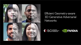 Efficient Geometryaware 3D Generative Adversarial Networks  CVPR 2022 [upl. by Hsakiv]