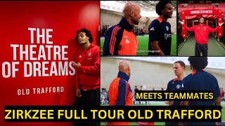 🔴Joshua Zirkzee Full First Day in Manchester United EXCLUSIVE BEHIND THE Scenes Moments  Interview🔥 [upl. by Assej]